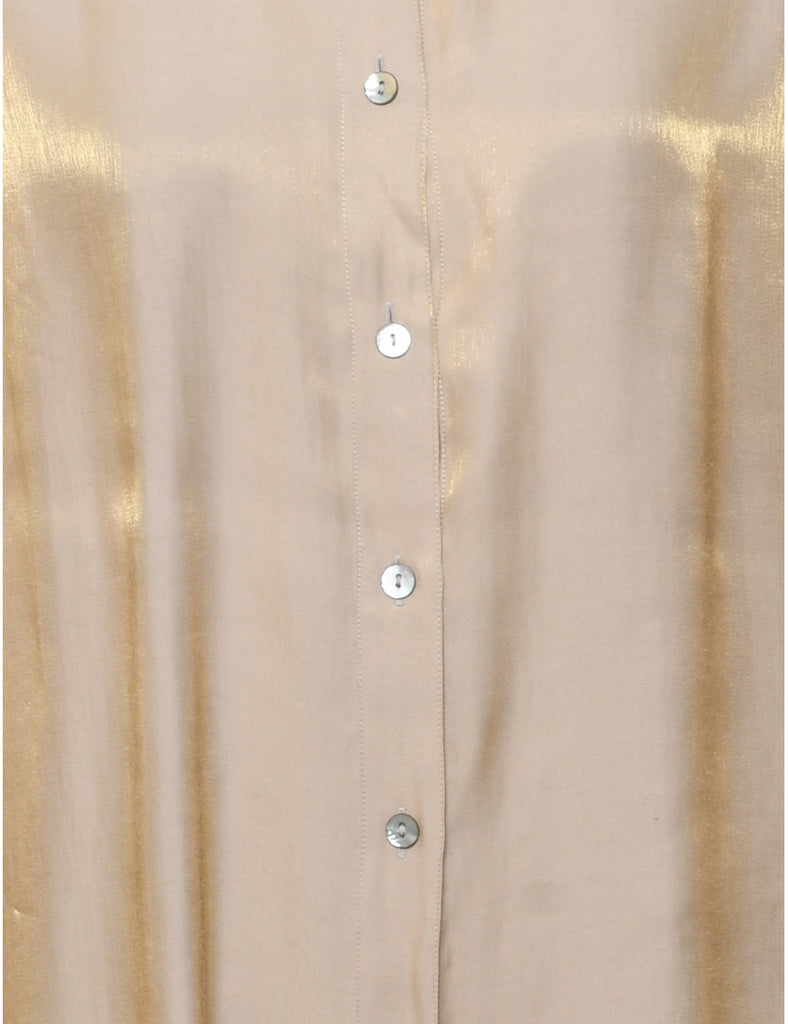 Pale Yellow Evening Shirt - M