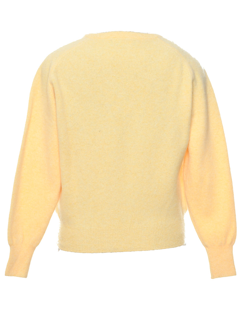 Pale Yellow Jumper - L