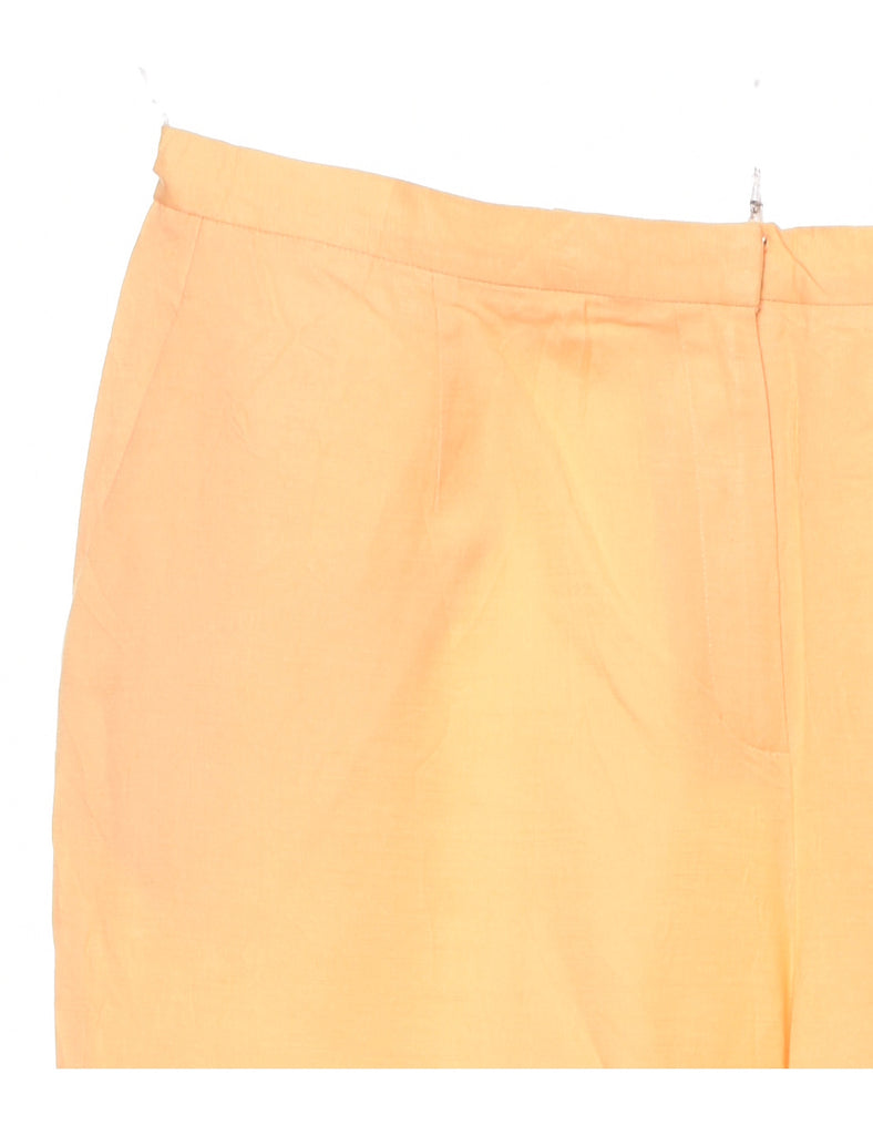 Pale Yellow Trousers - W33 L30