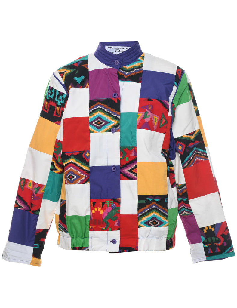 Patchwork Jacket - L