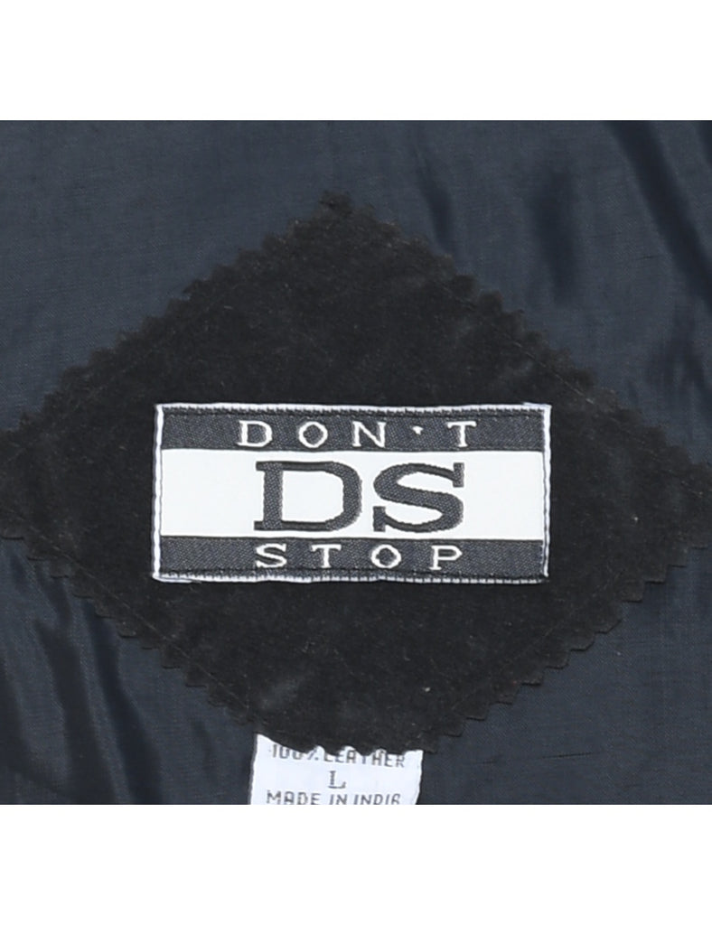 Patchwork Multi-Colour Suede Waistcoat - L