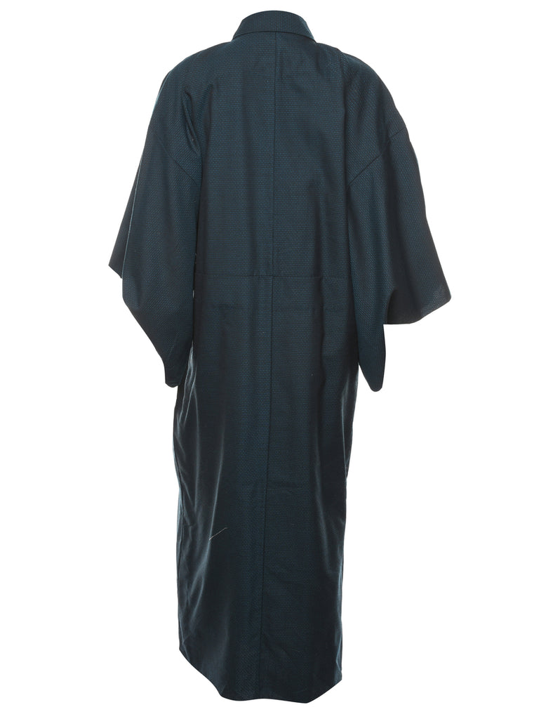 Patterned Full Length Kimono - L