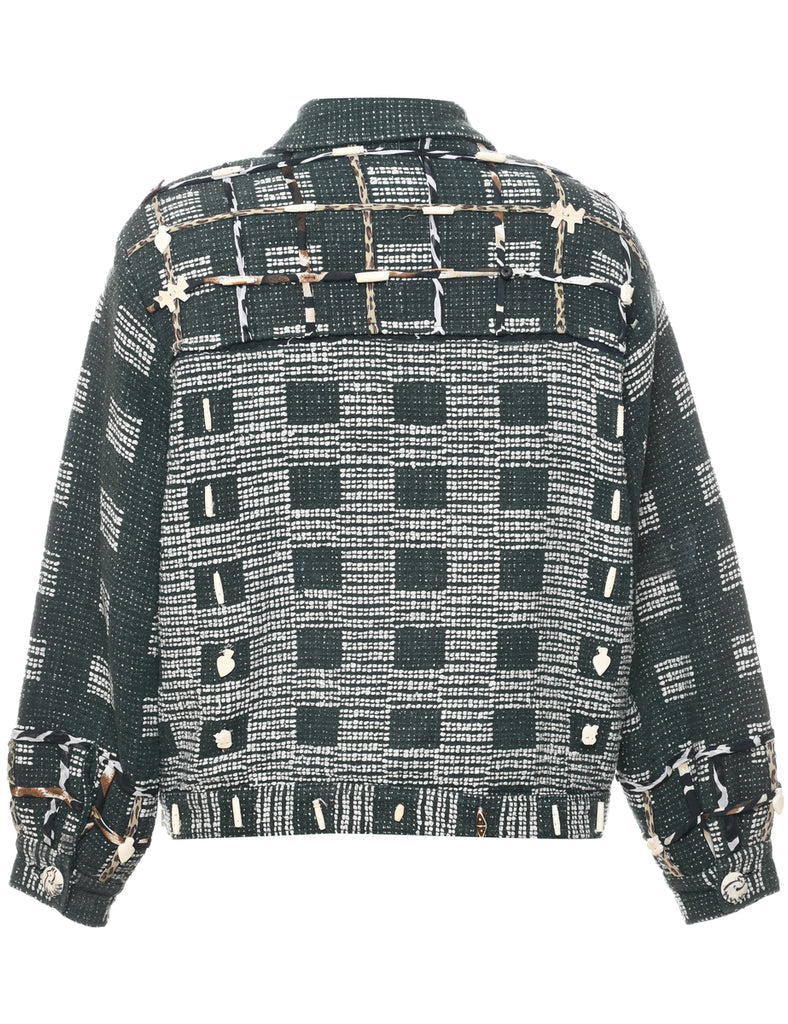 Patterned Jacket - L