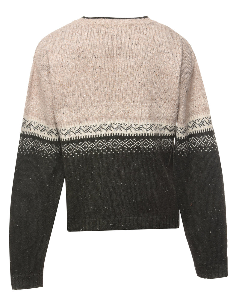 Patterned Jumper - XL