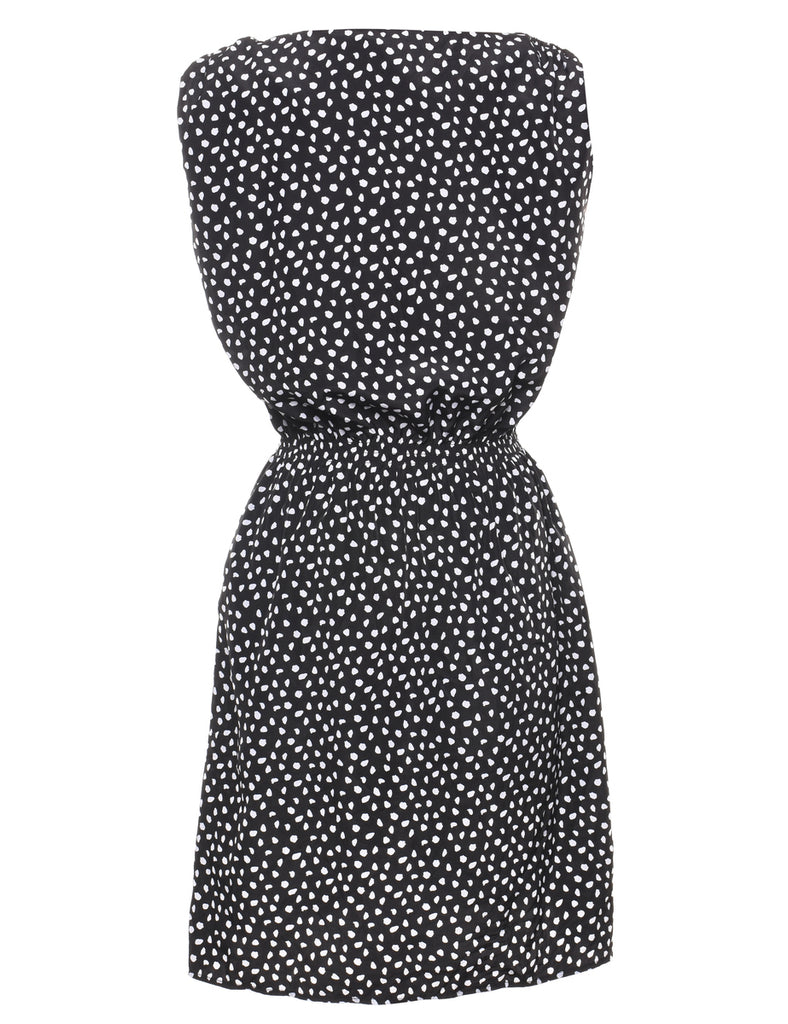 Patterned Mini Dress - S