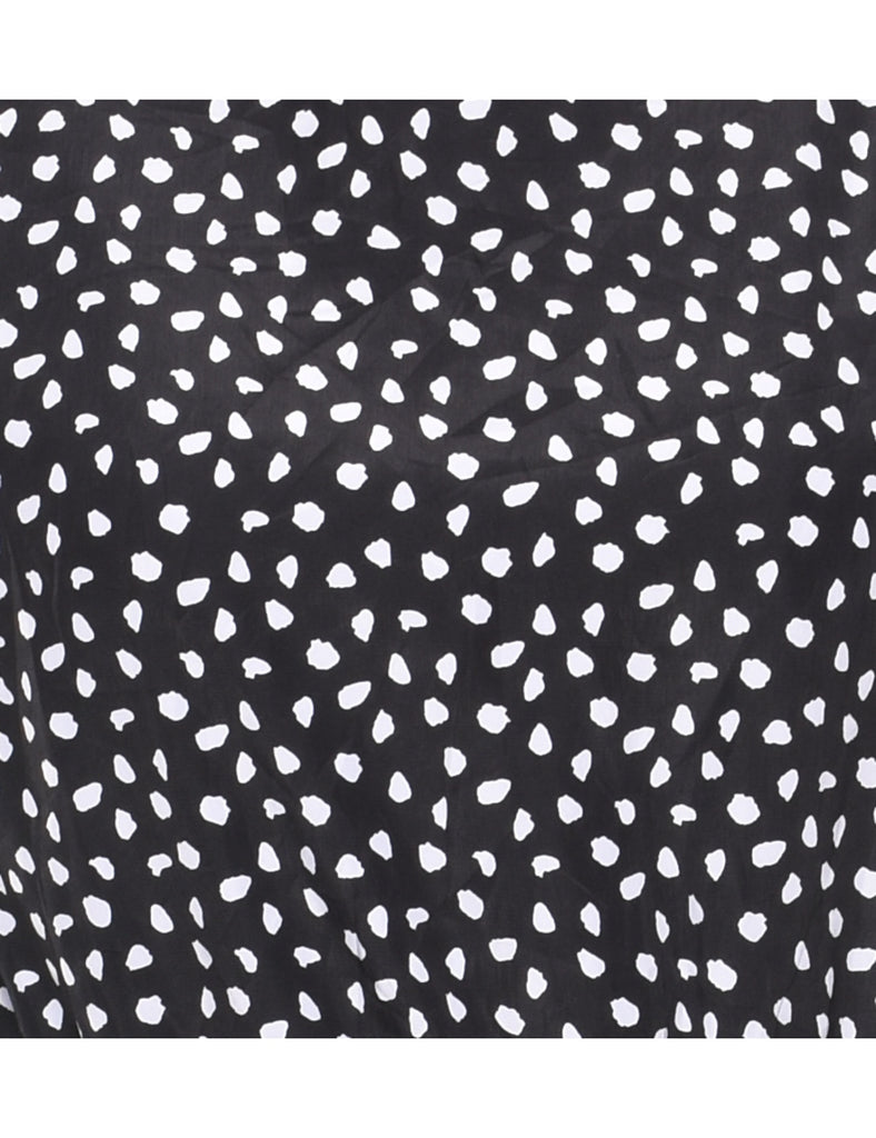 Patterned Mini Dress - S