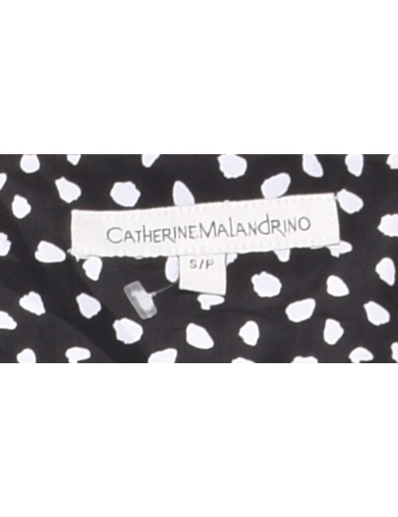 Patterned Mini Dress - S