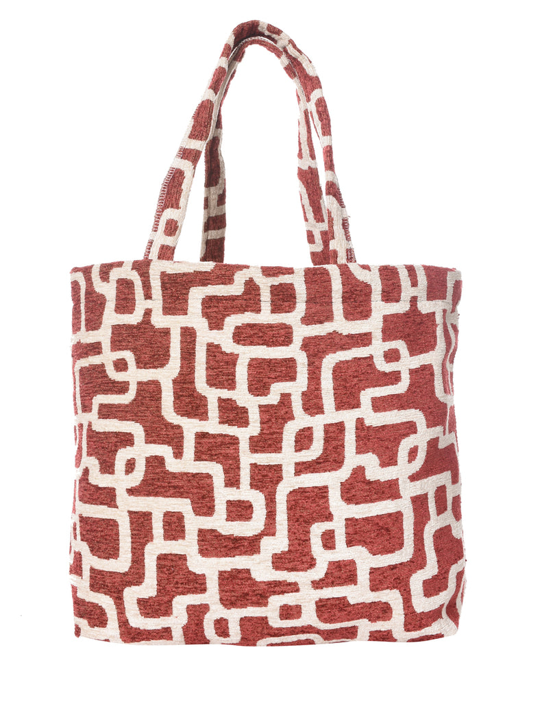 Patterned Tote Bag - M