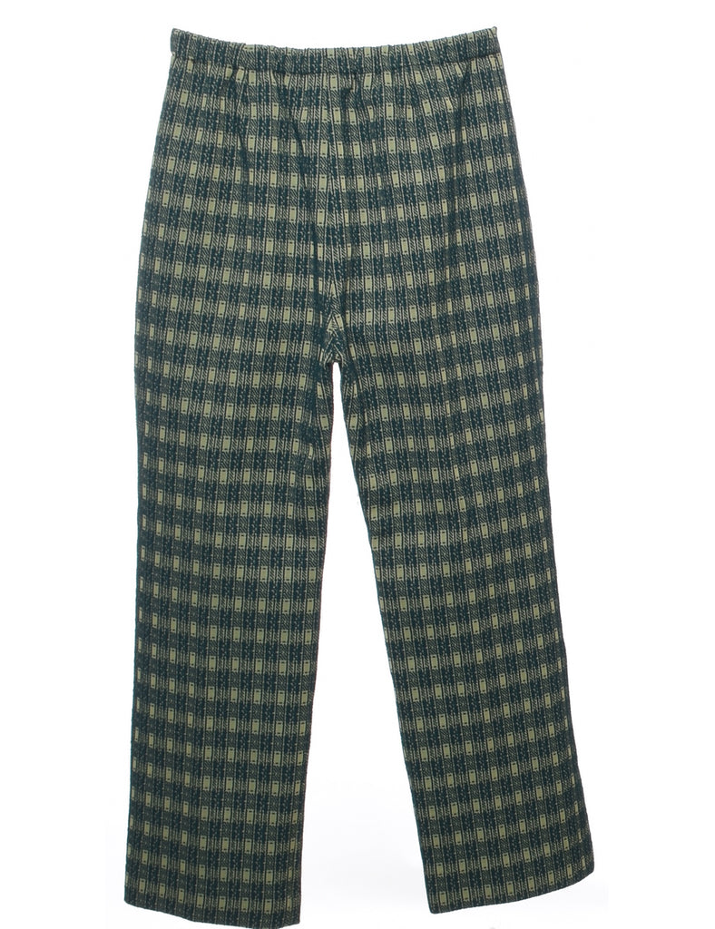 Patterned Trousers - W29 L29