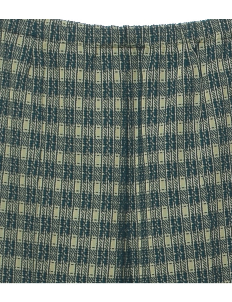 Patterned Trousers - W29 L29