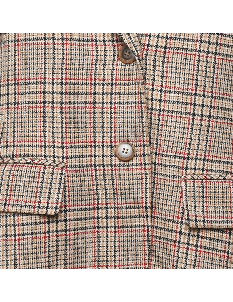 Pendleton Checked Blazer - L