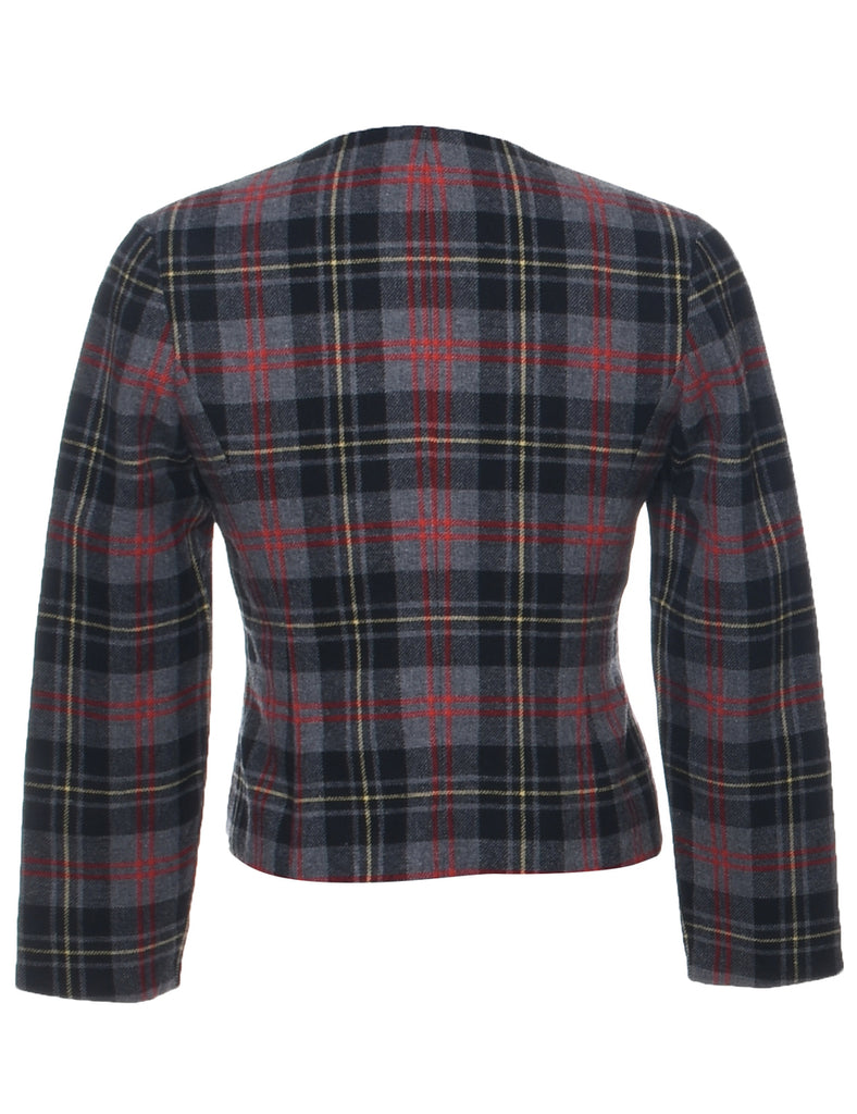 Pendleton Checked Wool Jacket - M