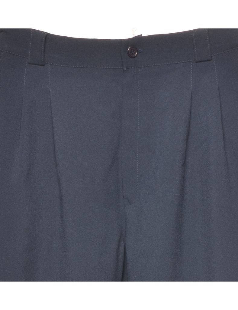 Petites Navy Trousers - W28 L28