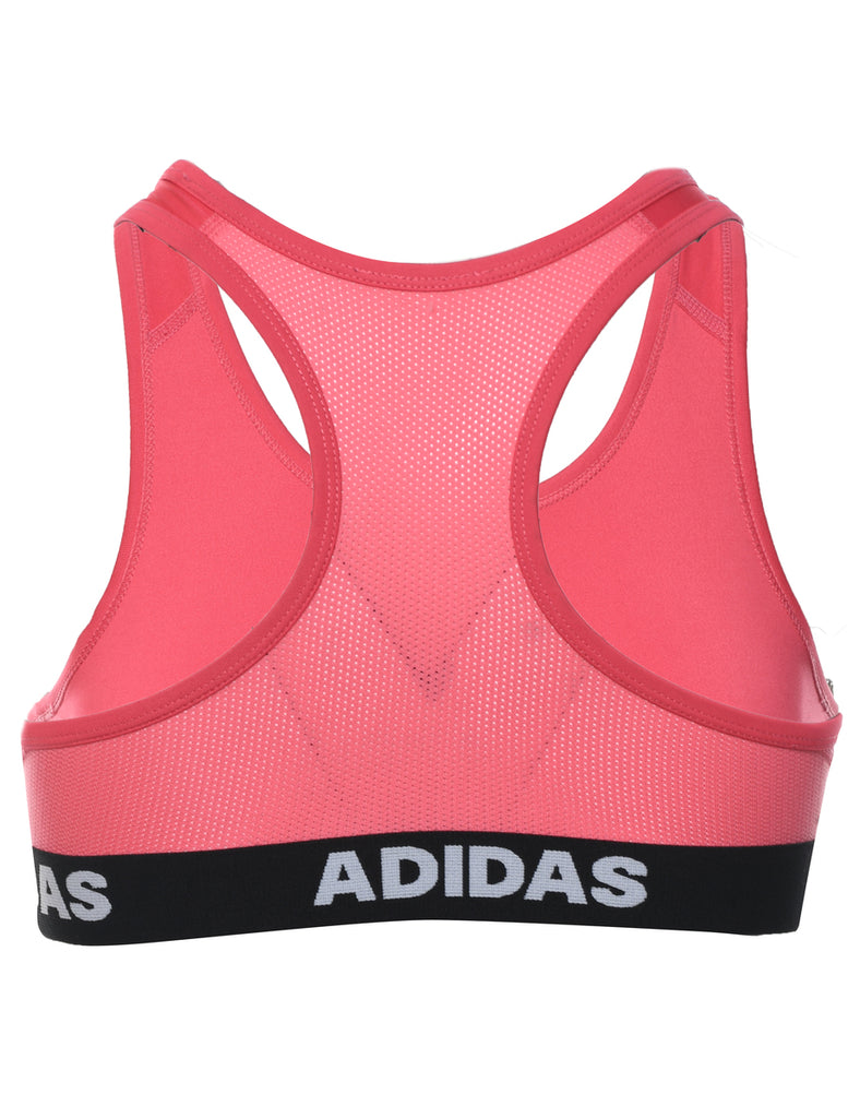 Pink Adidas Classic Sports Bra - S