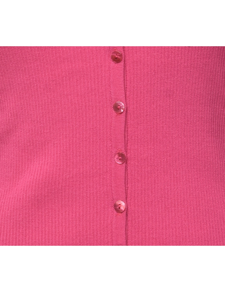 Pink Cardigan - M