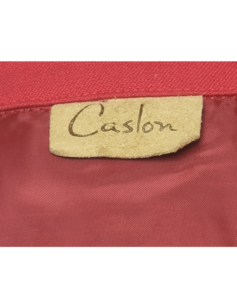 Pink Trench Coat - M