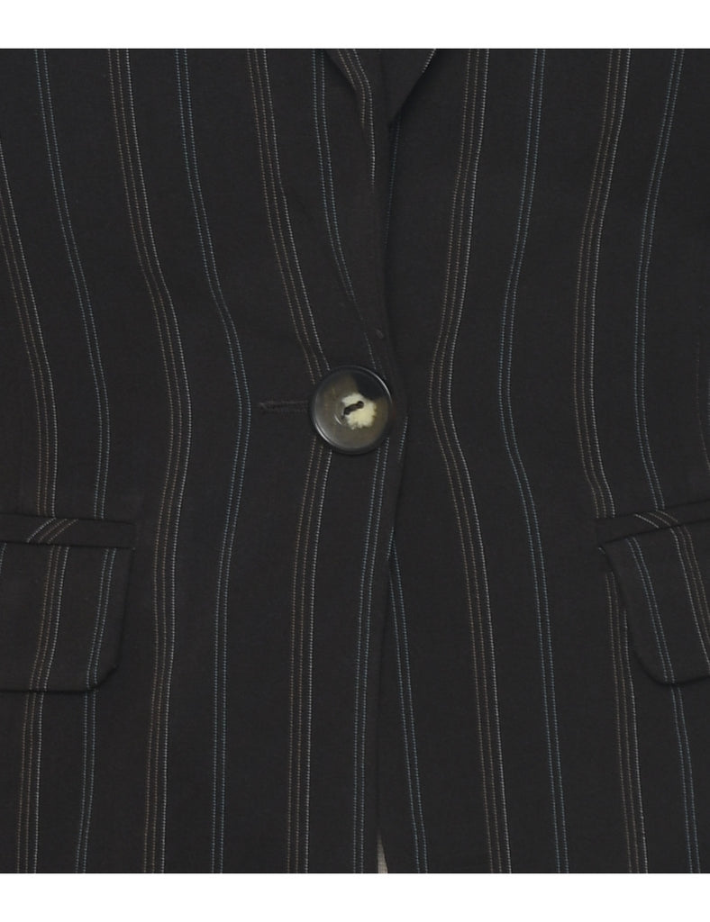 Pinstriped Blazer - M
