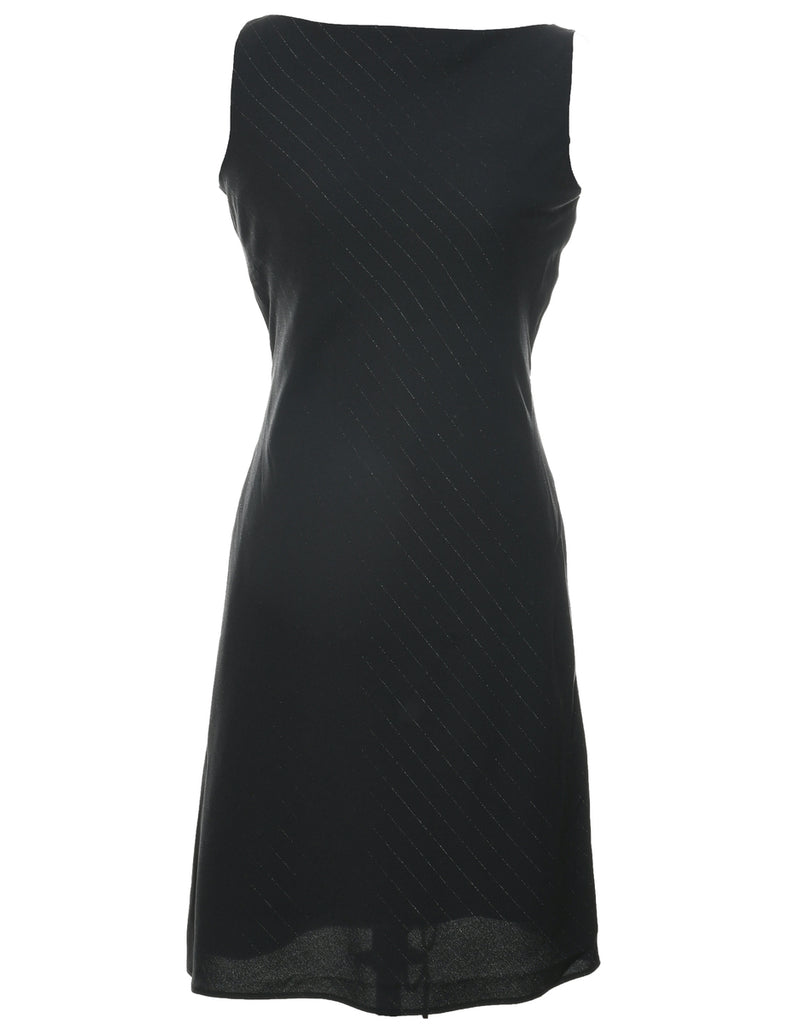 Pinstriped Dress - S