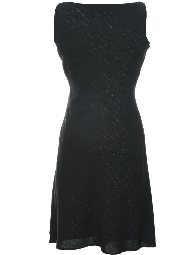 Pinstriped Dress - S