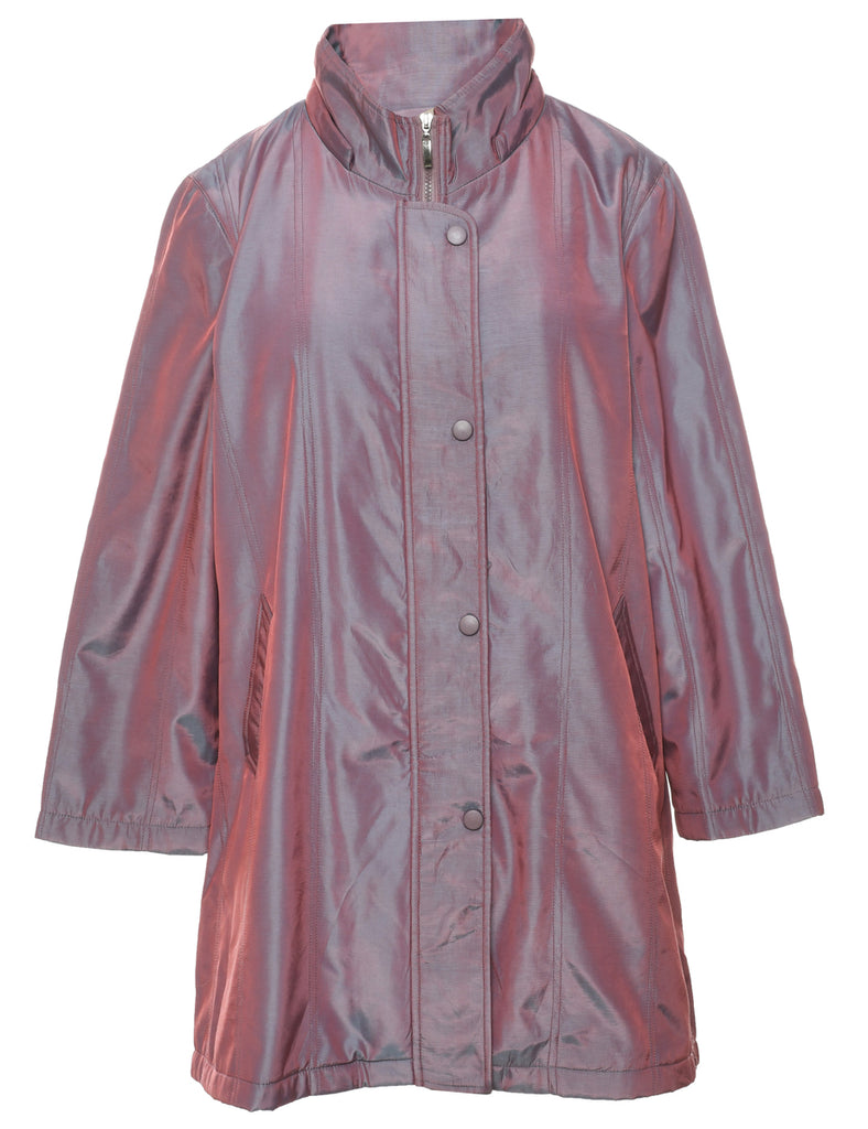 Plum Coat - M