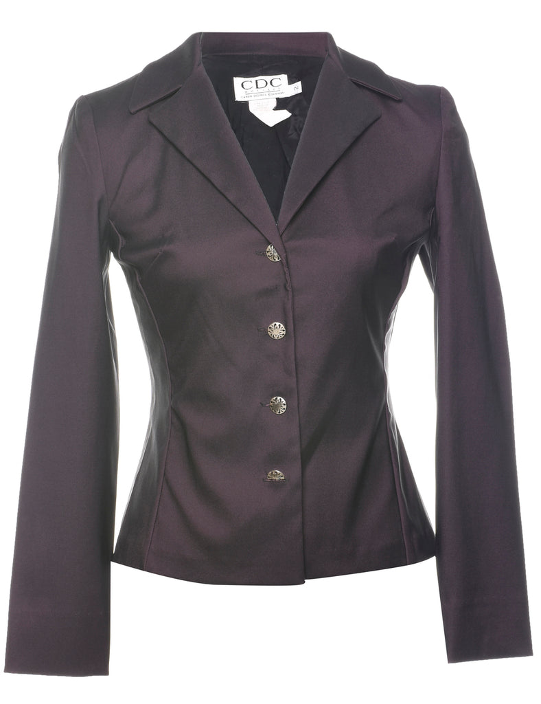 Plum Evening Jacket - S