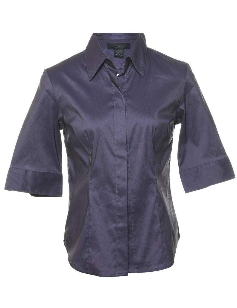 Plum Evening Shirt - S
