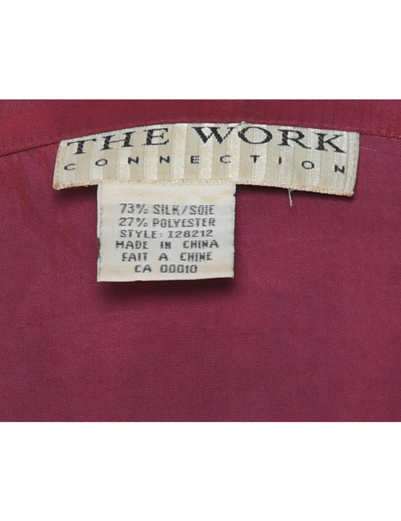 Plum Evening Shirt - L