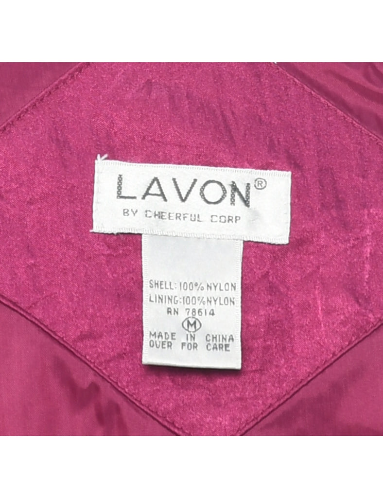 Plum Nylon Jacket - M