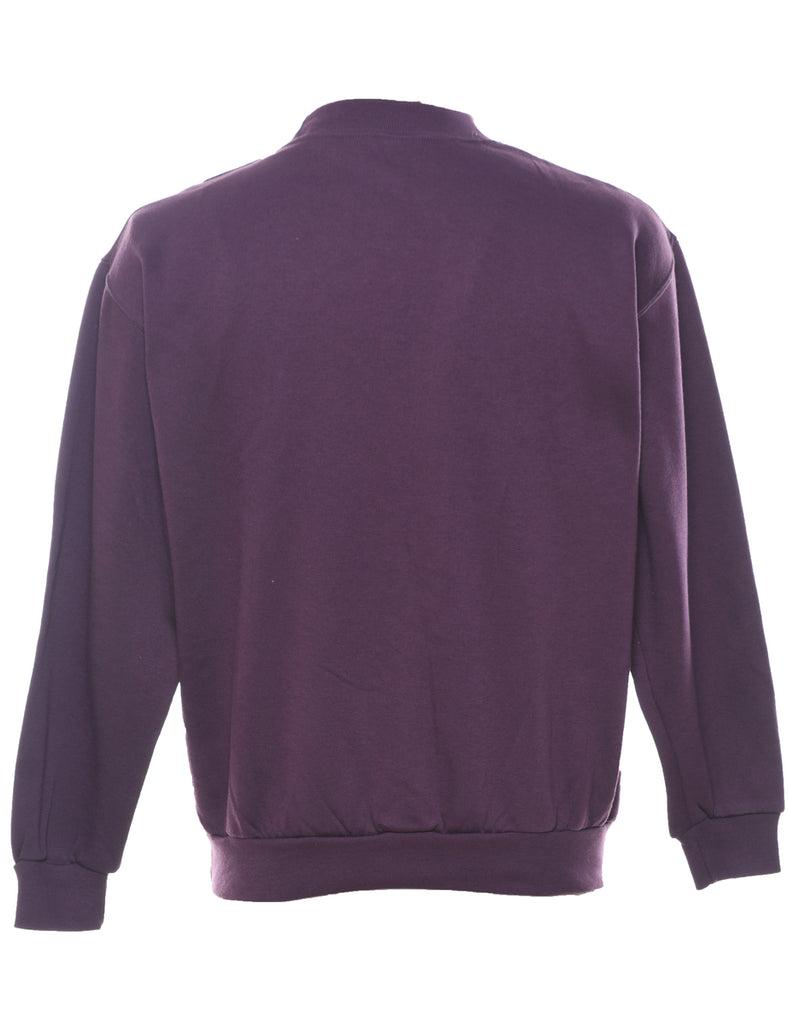 Plum Plain Sweatshirt - M