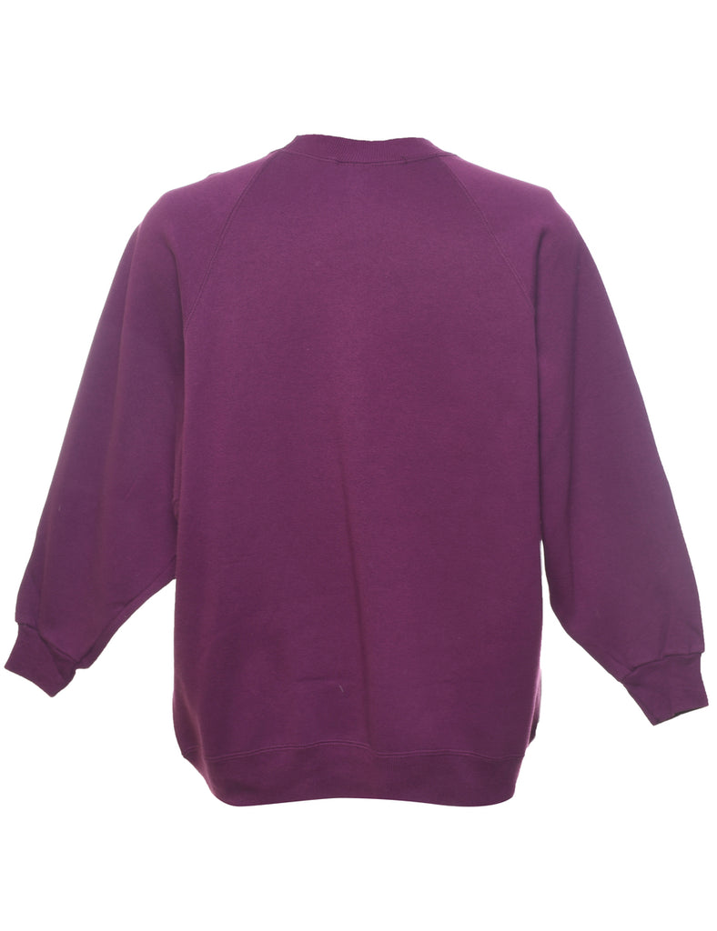 Plum Plain Sweatshirt - XL