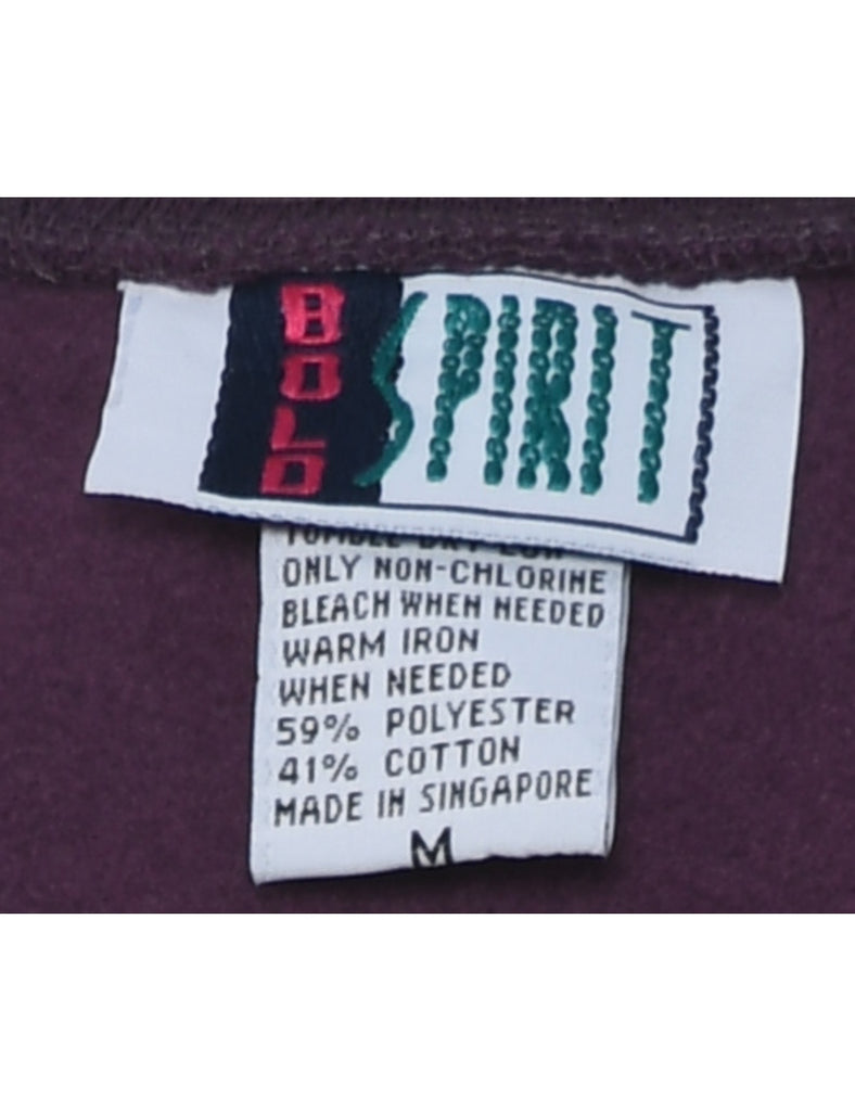 Plum Plain Sweatshirt - M