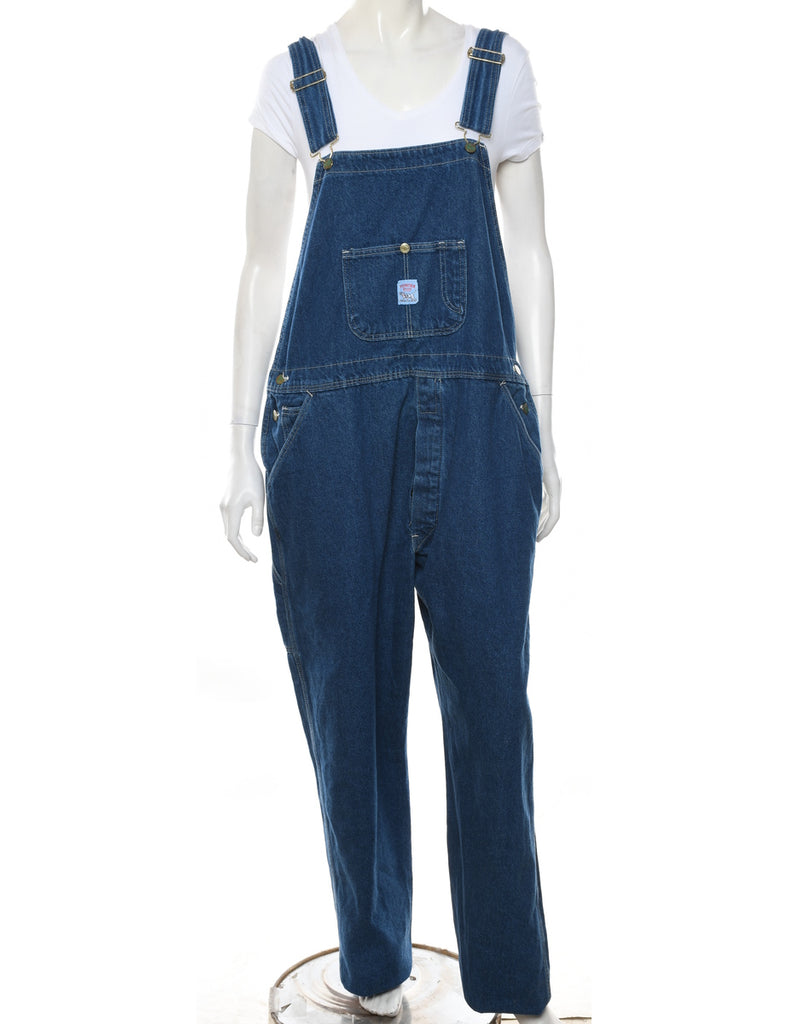 Pointer Dark Wash Dungarees - W40 L32