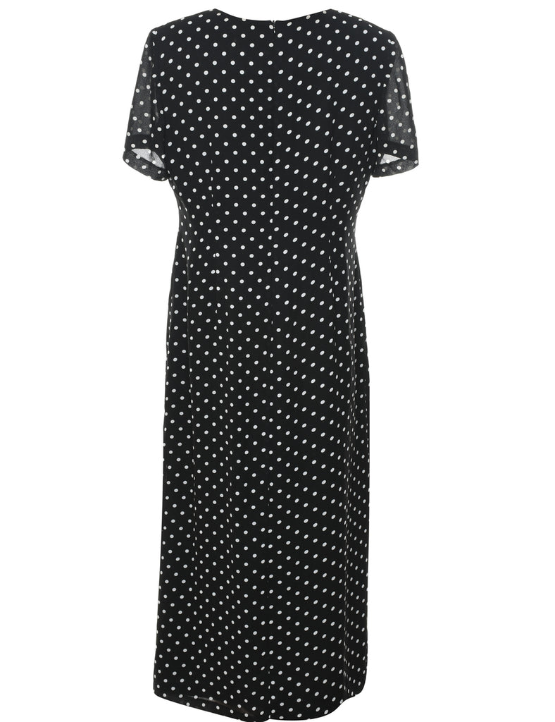 Polka Dot  Dress - L