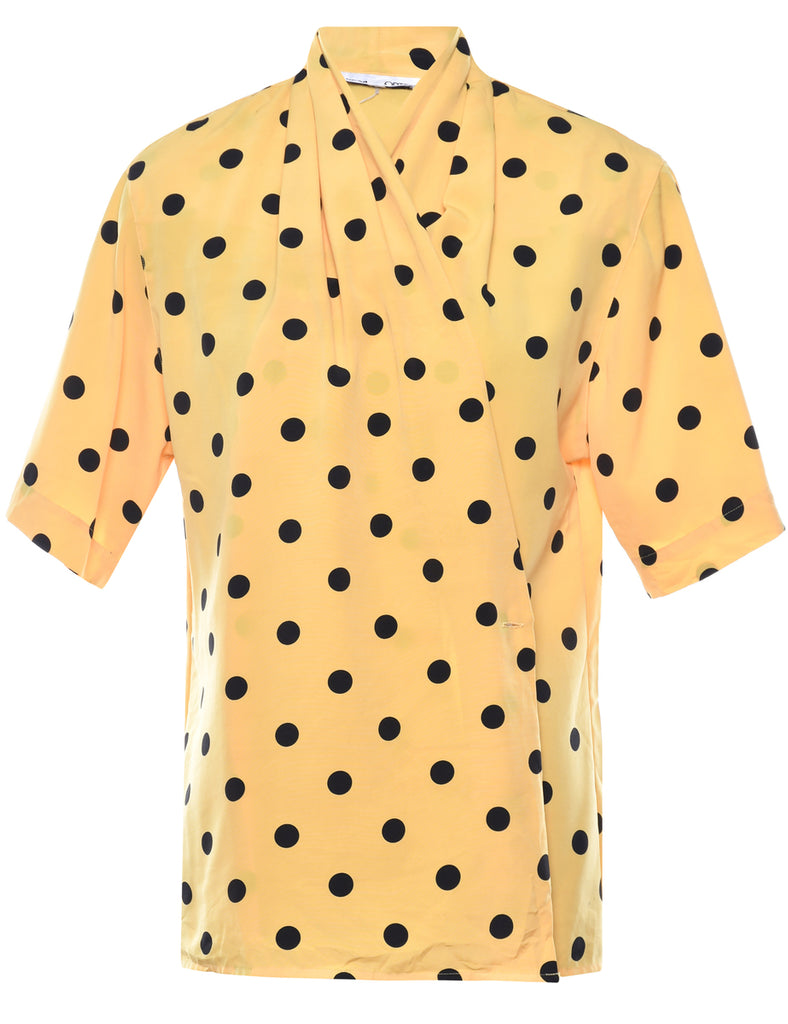 Polka Dots Blouse - L