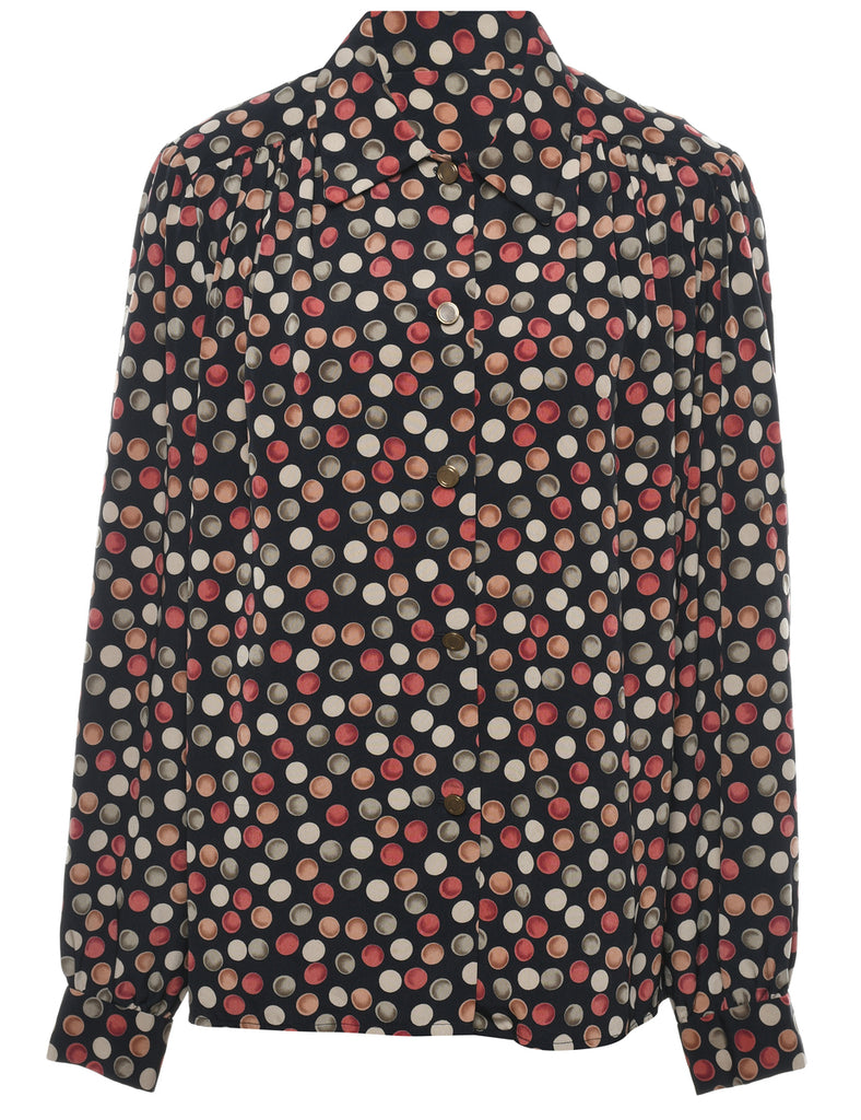 Polka Dots Blouse - L