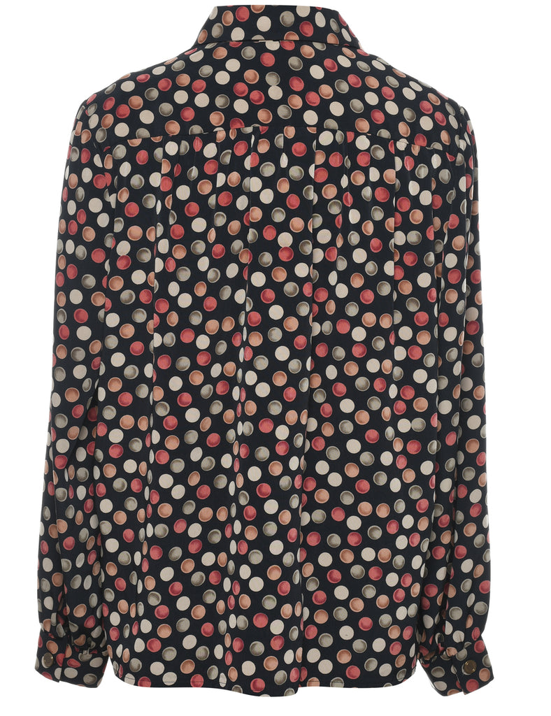 Polka Dots Blouse - L
