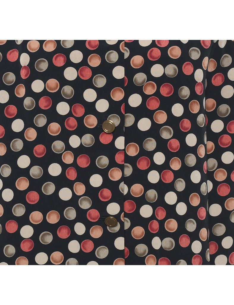 Polka Dots Blouse - L