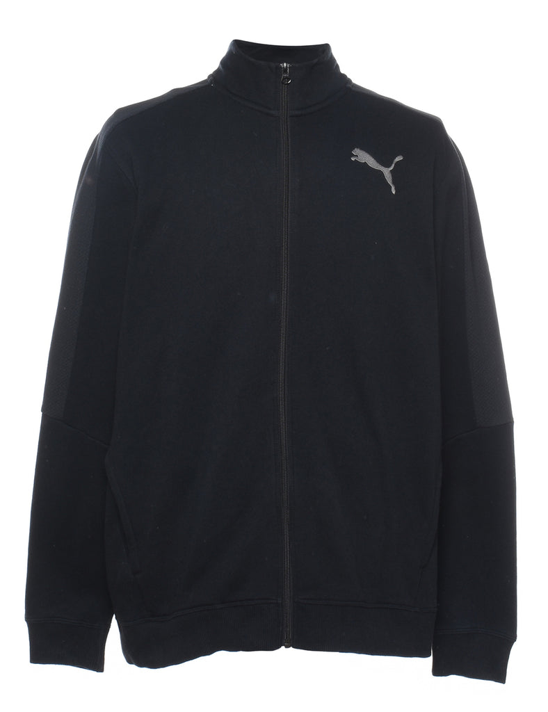 Puma Black Track Top - L