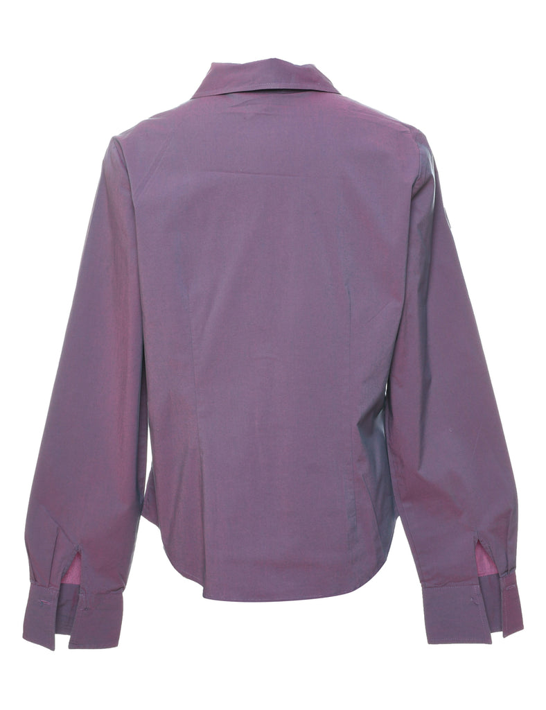 Purple Evening Blouse - M