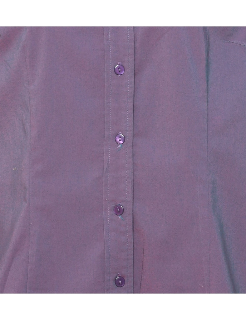 Purple Evening Blouse - M