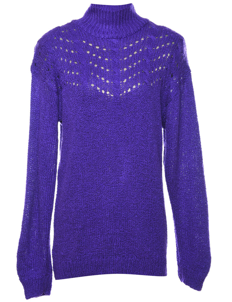 Purple Jumper - L