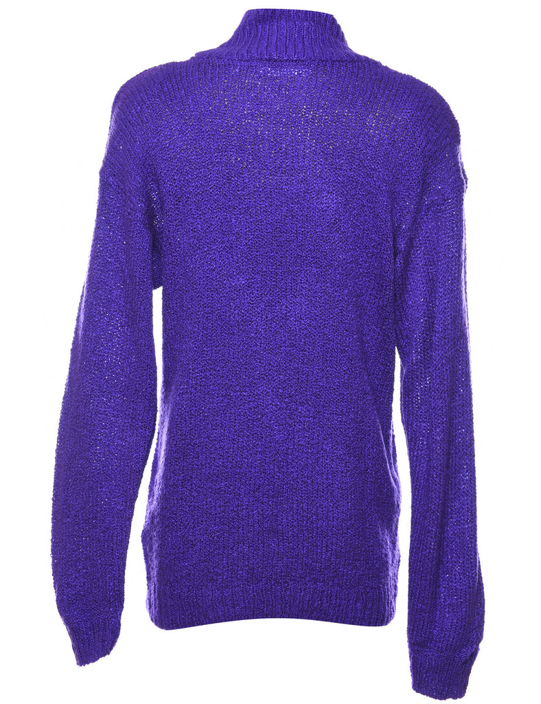 Purple Jumper - L