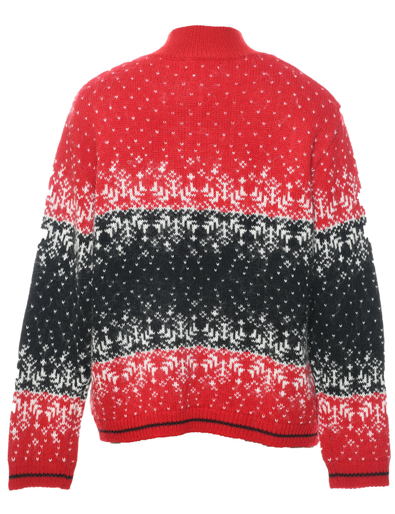 Quarter Zip Jumper - M