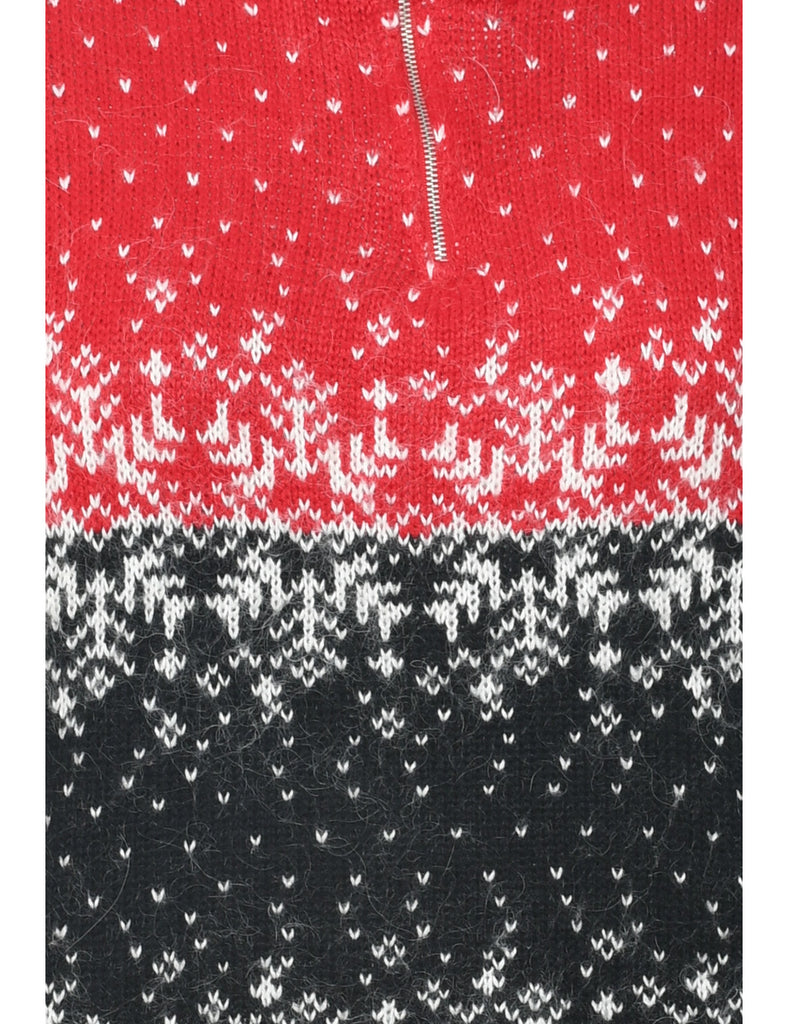 Quarter Zip Jumper - M