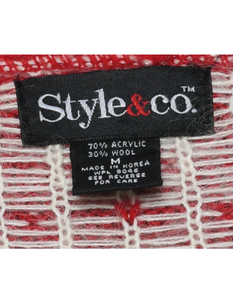 Quarter Zip Jumper - M