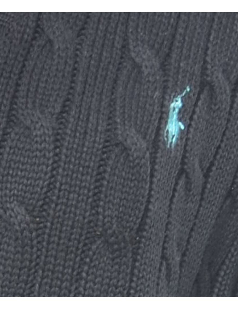 Ralph Lauren Cable Knit Jumper - L