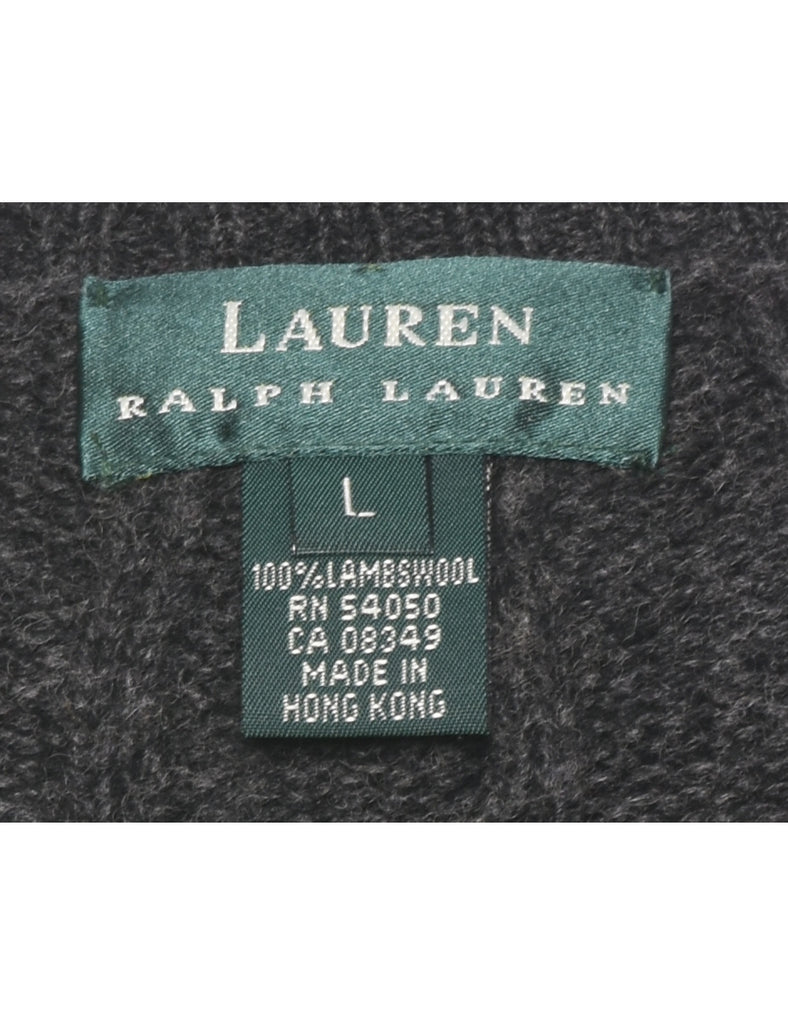 Ralph Lauren Cable Knit Jumper - L