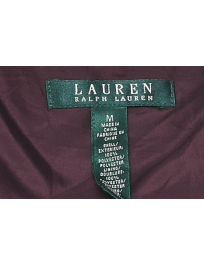 Ralph Lauren Checked Waistcoat - M