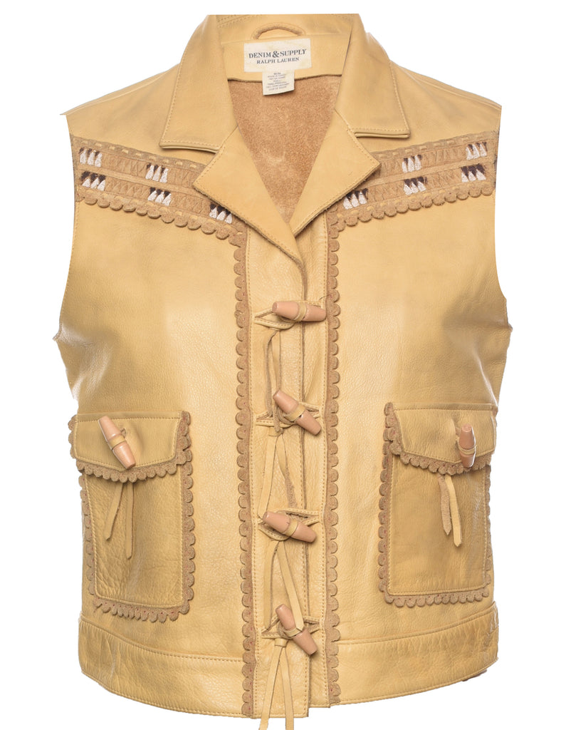 Ralph Lauren Leather Jacket - M