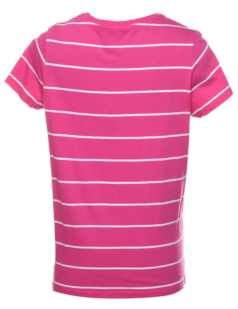 Ralph Lauren Striped Printed T-shirt - M
